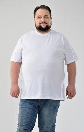 Белая футболка Большие люди